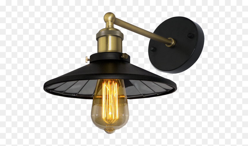 Ceiling Fixture, HD Png Download - edison bulb png