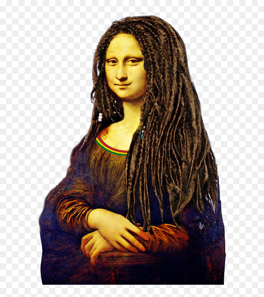 Mona Lisa, HD Png Download - dreadlock png