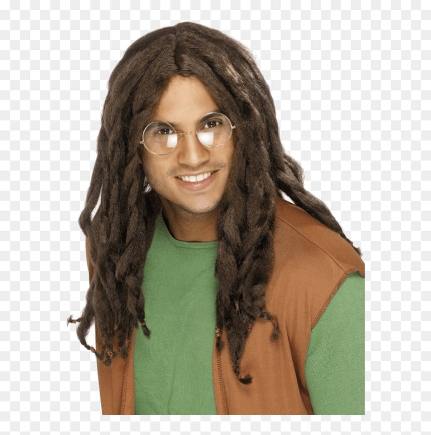 Dreadlock Wig Brown Smiffys , Png Download - Jamaican Wig, Transparent Png - dreadlock png