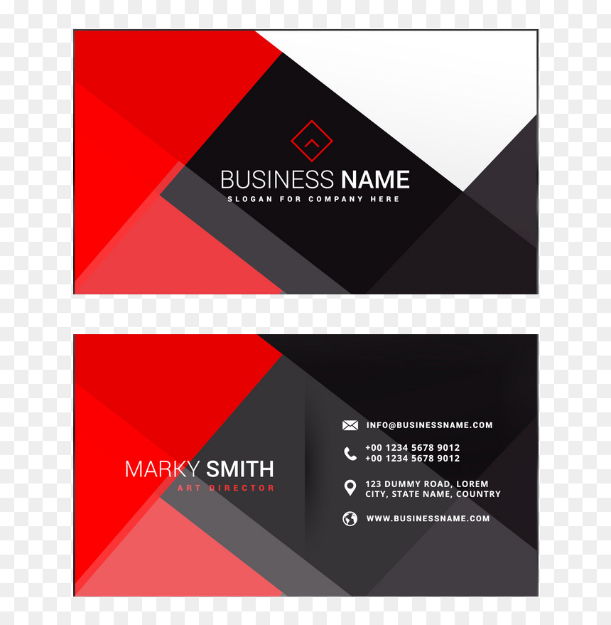 Https - //www - Expresscopy - Co - Bw/images/products - Business Card, HD Png Download - business card template png