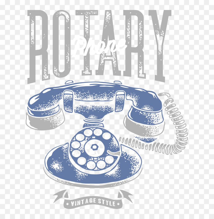 Illustration, HD Png Download - rotary phone png