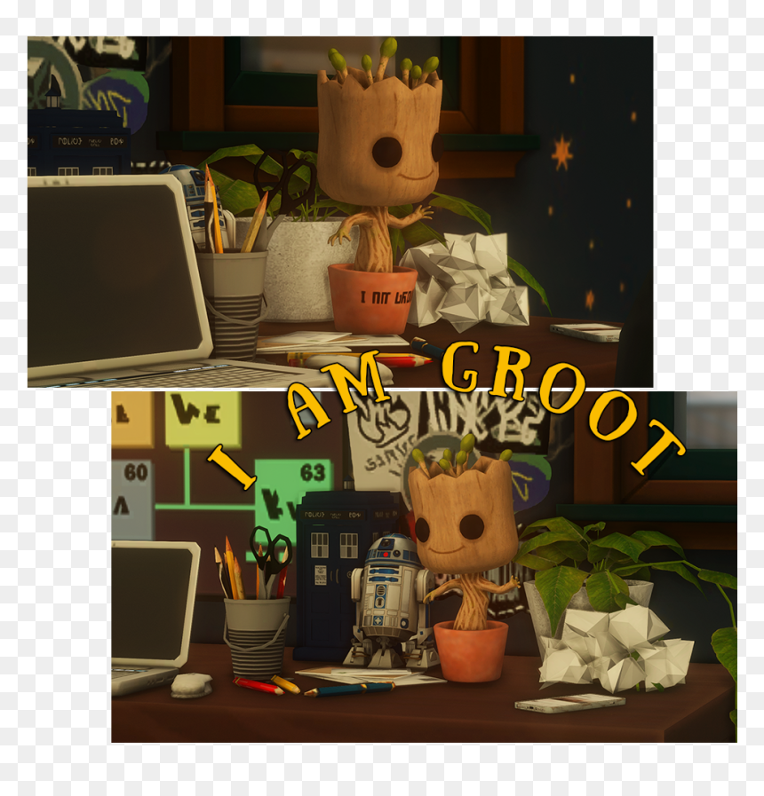 Sims 4 Bobblehead, HD Png Download - sims 4 plumbob png