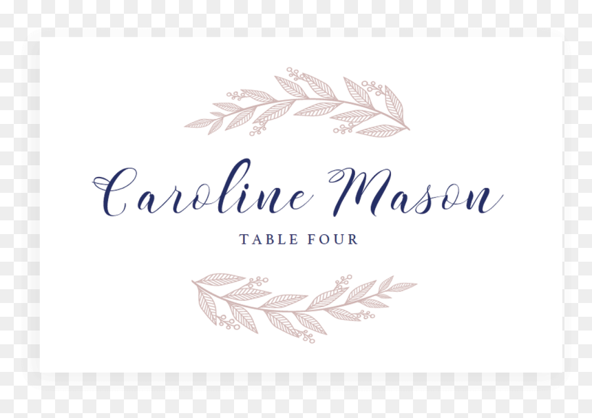 Calligraphy, HD Png Download - business card template png
