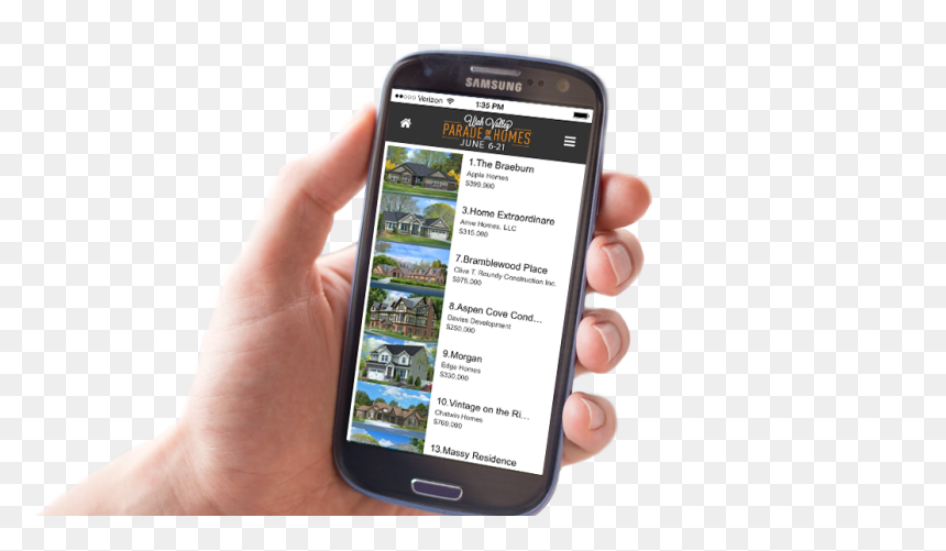 Hand Holding Paradesmart App - Iphone, HD Png Download - holding iphone png
