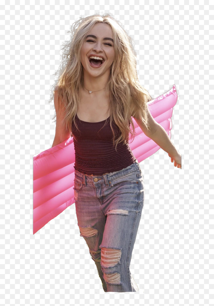 Sabrina Carpenter Summer Aeropostale 2018 Pngs 7 By - Sabrina Carpenter Smiling 2019, Transparent Png - aeropostale png
