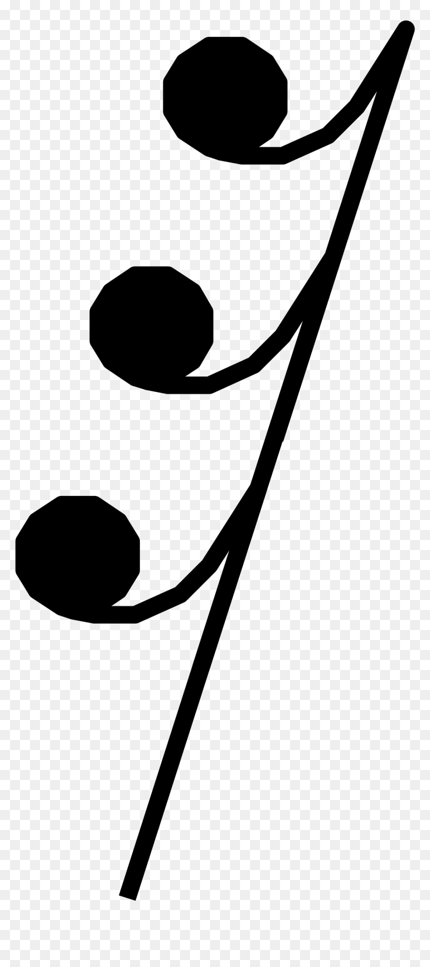 Demisemiquaver Rest, HD Png Download - quarter rest png