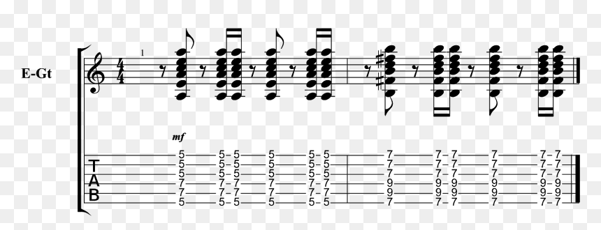 B Minor Licks, HD Png Download - quarter rest png
