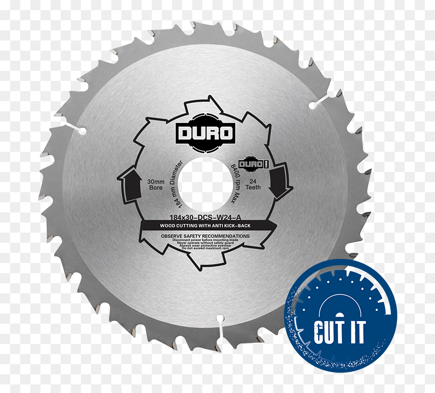Duro Pro Circular Saw Blade, HD Png Download - circular saw blade png