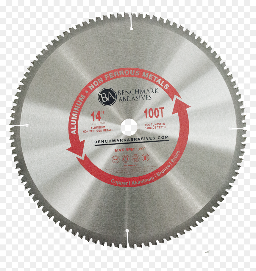 Tct Metal Cutting Saw, HD Png Download - circular saw blade png