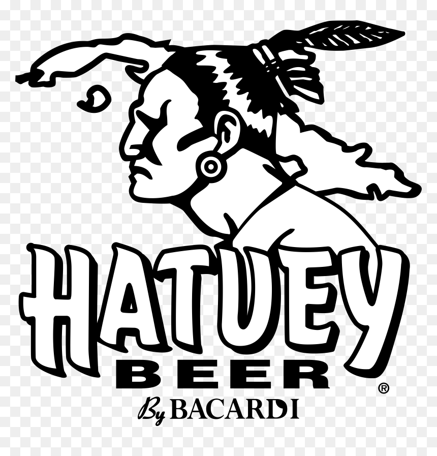Hatuey Beer Logo, HD Png Download - beer silhouette png