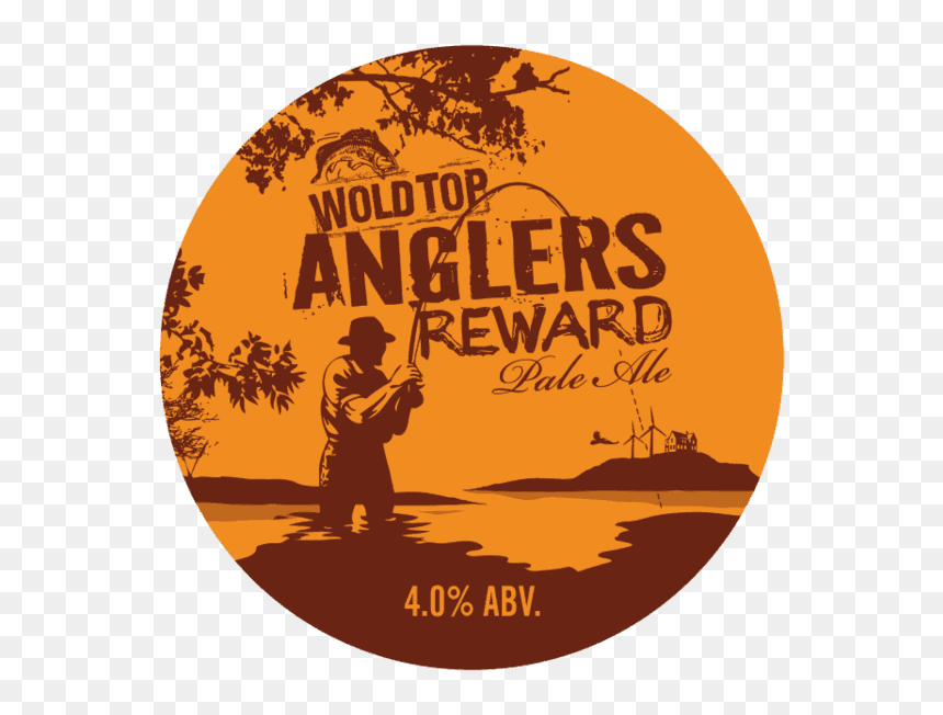 Wold Top Anglers Reward, HD Png Download - beer silhouette png