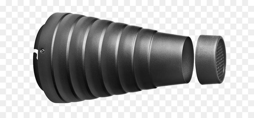 Elinchrom Snoot And Grid Set - Tubus Reflektor, HD Png Download - studio light png