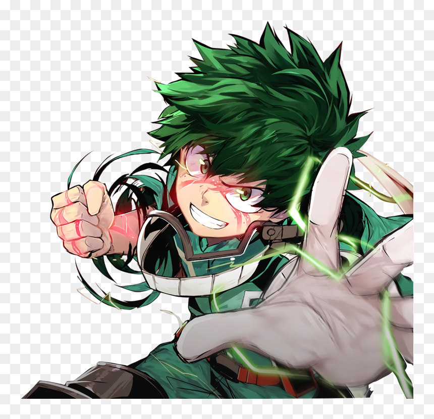 10 Sự Thật Mà Fan My Hero Academia Cần Biết Về Nhân - Izuku Midoriya And Batman, HD Png Download - midoriya png