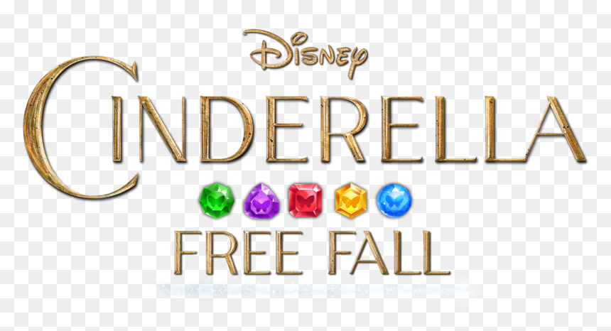 Cinderella Free Fall Logo, HD Png Download - cinderella logo png