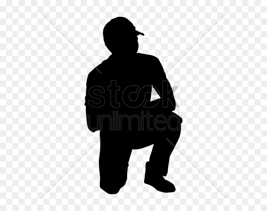 Man Clipart Silhouette Man - Silhouette, HD Png Download - construction silhouette png