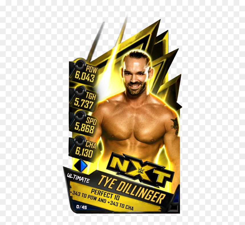Wwe Supercard Card Elite, HD Png Download - tye dillinger png