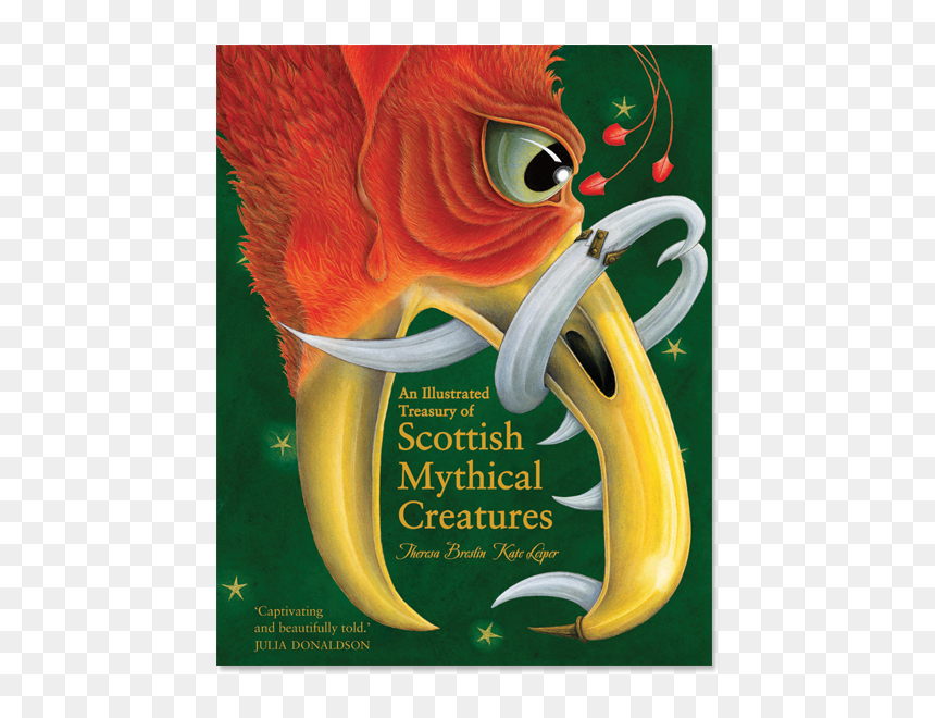 Illustrated Scottish Mythical Creatures - Illustrated Treasury Of Scottish Folk And Fairy Tales, HD Png Download - mythical creatures png