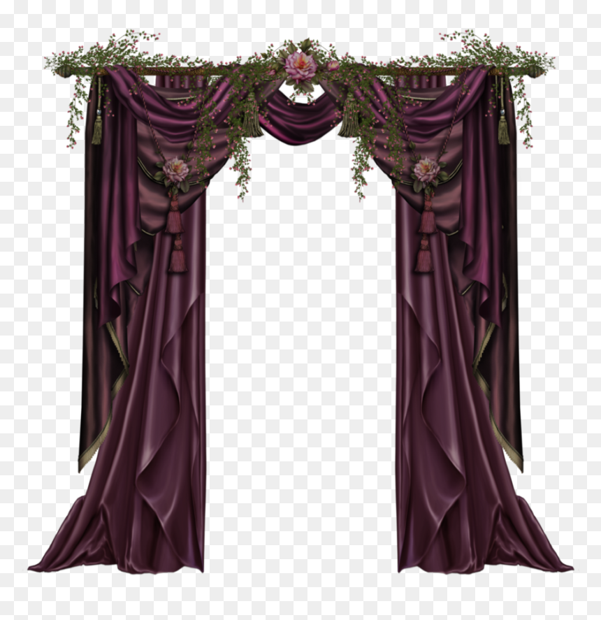 Window Curtain Png, Transparent Png - curtain png