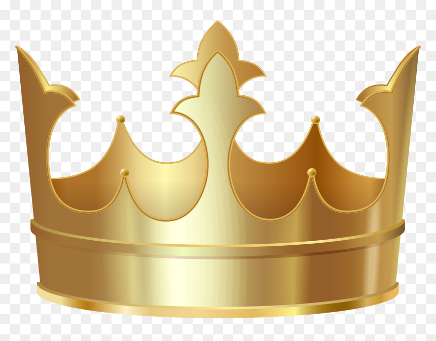 Hd Gold Crown Clipart, HD Png Download - gold crown png