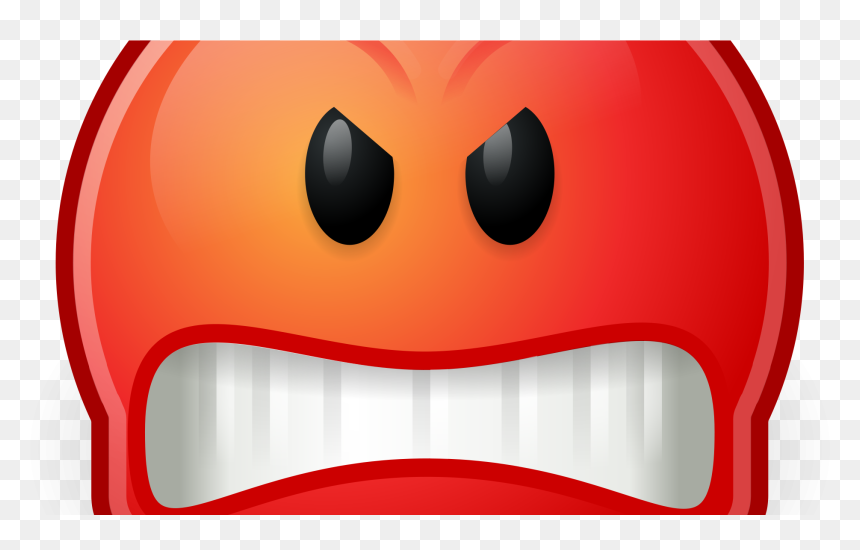 Smiley, HD Png Download - angry emoji png