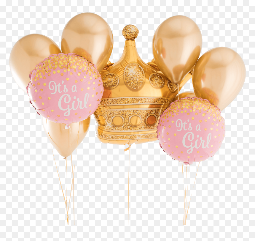 Balloon, HD Png Download - gold crown png