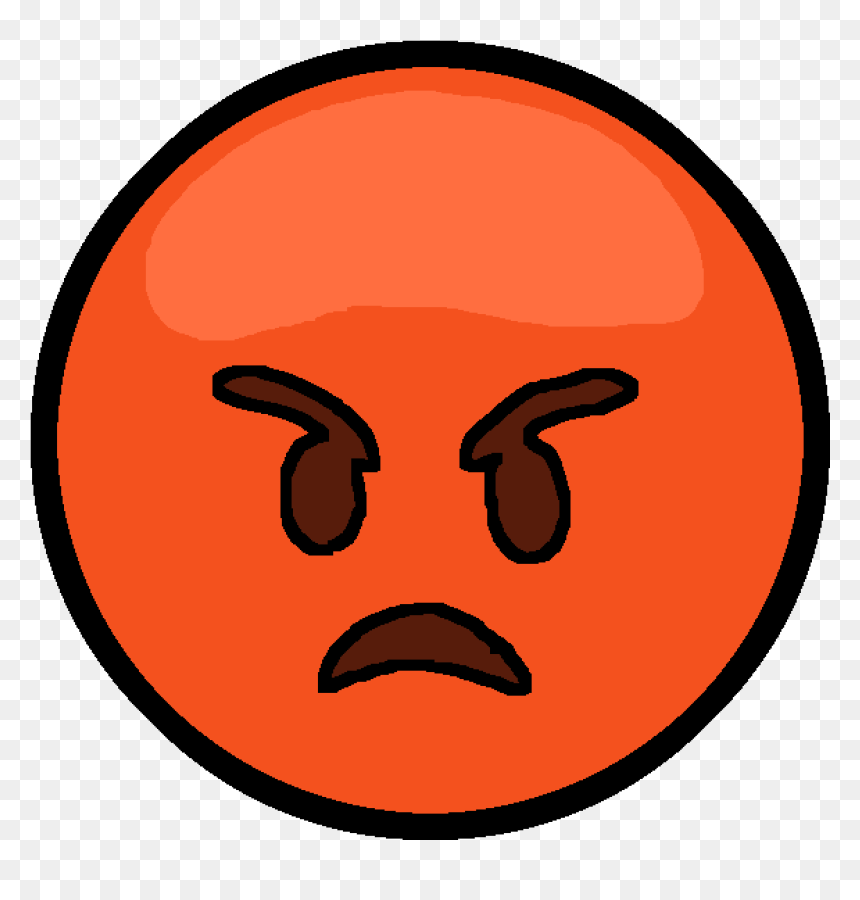 Circle, HD Png Download - angry emoji png
