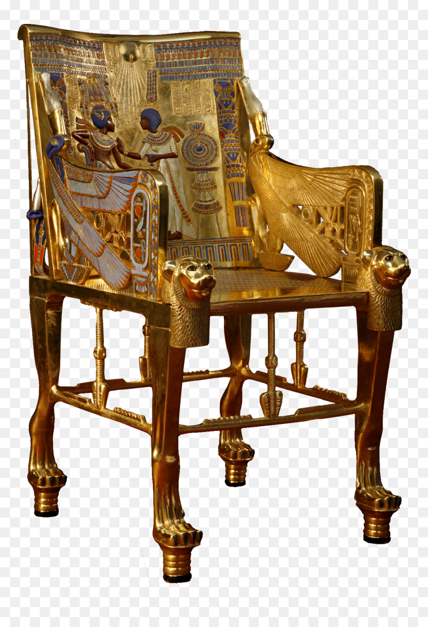 Throne Of Tutankhamun Png, Transparent Png - throne png