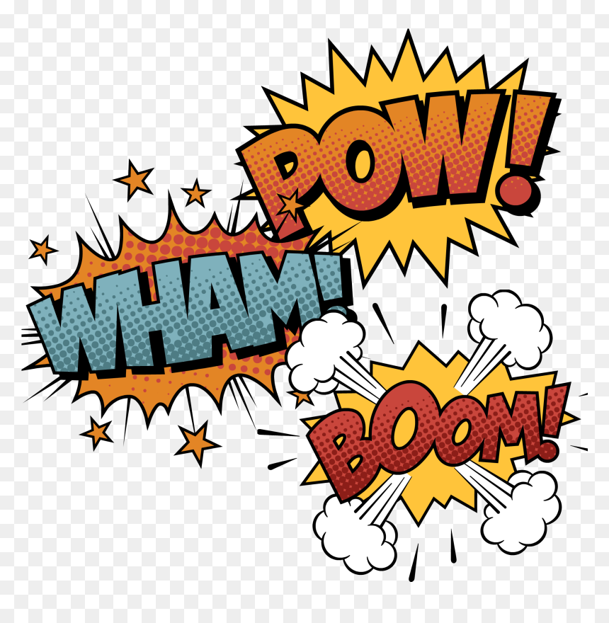 Illustration, HD Png Download - pow png