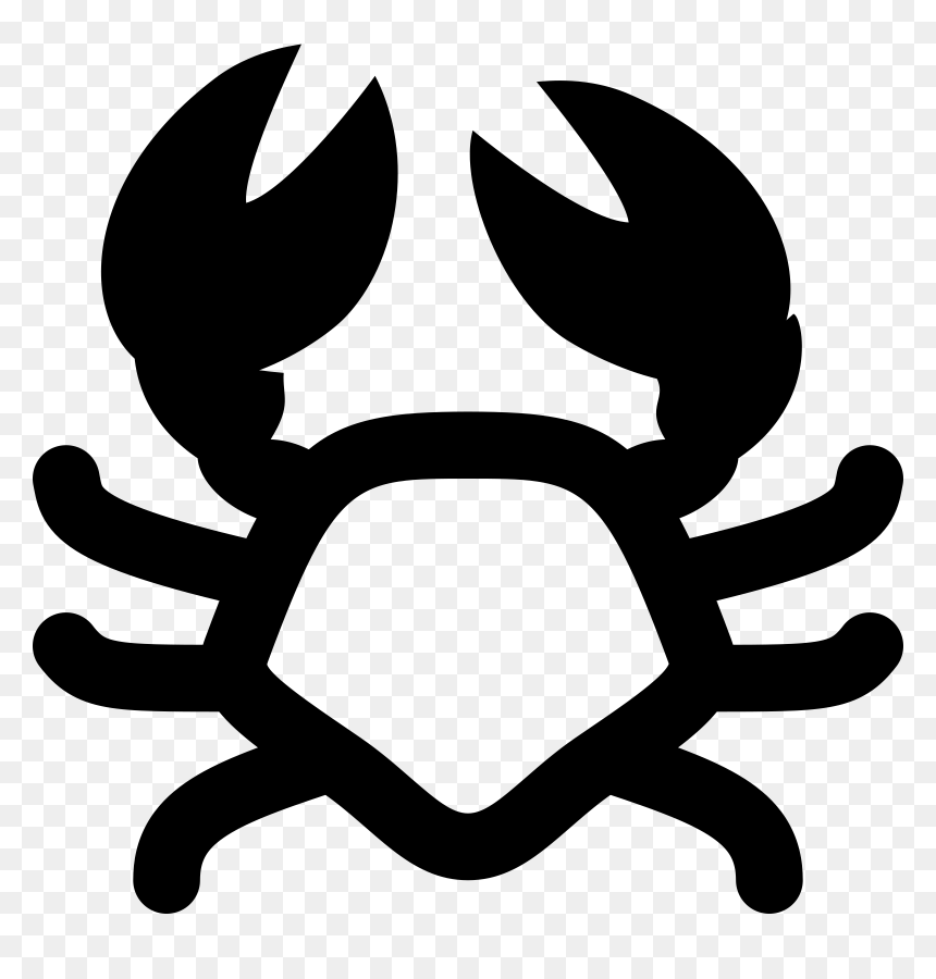 Black Crab Png, Transparent Png - crab png