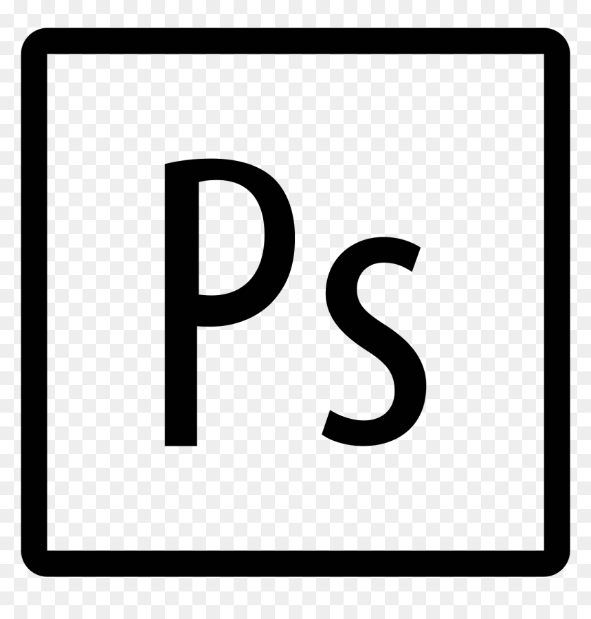 Photoshop White Logo Png, Transparent Png - scratch png