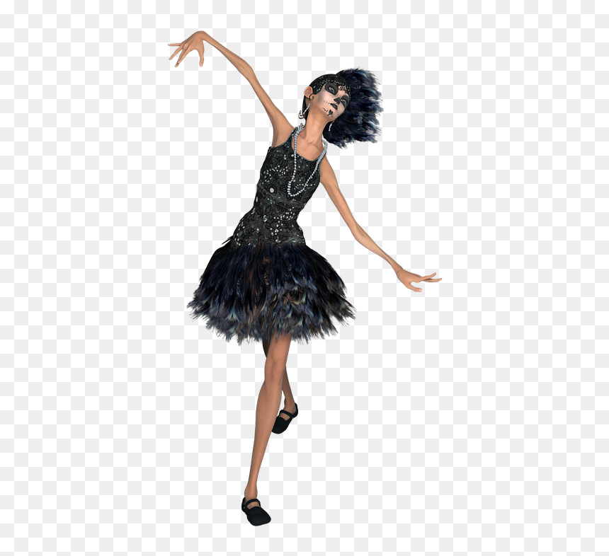 Thin Lady, HD Png Download - feathers png