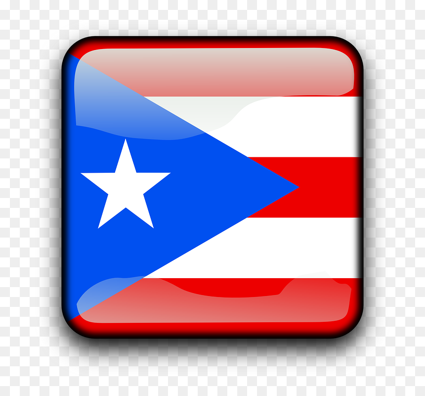 Puerto Rican Flag Square, HD Png Download - puerto rico flag png
