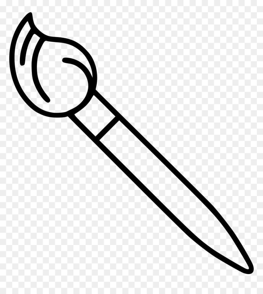 Paintbrush, HD Png Download - paintbrush png
