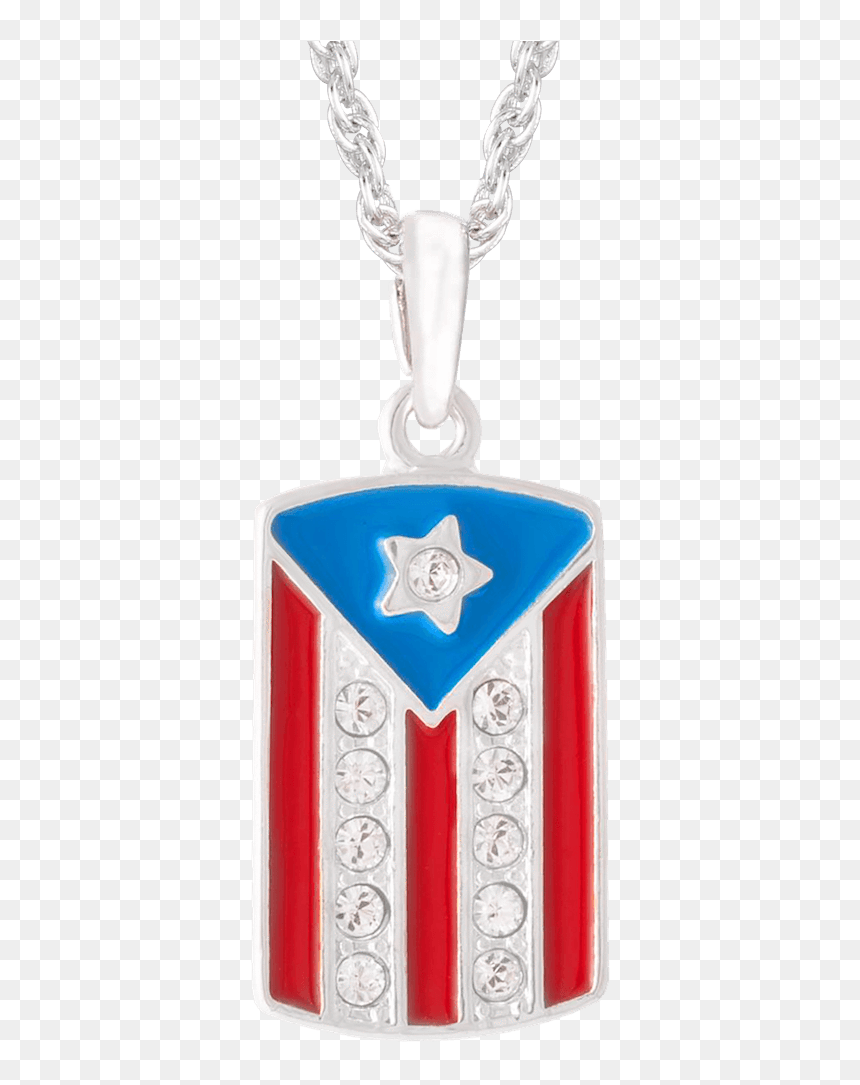Pendant, HD Png Download - puerto rico flag png