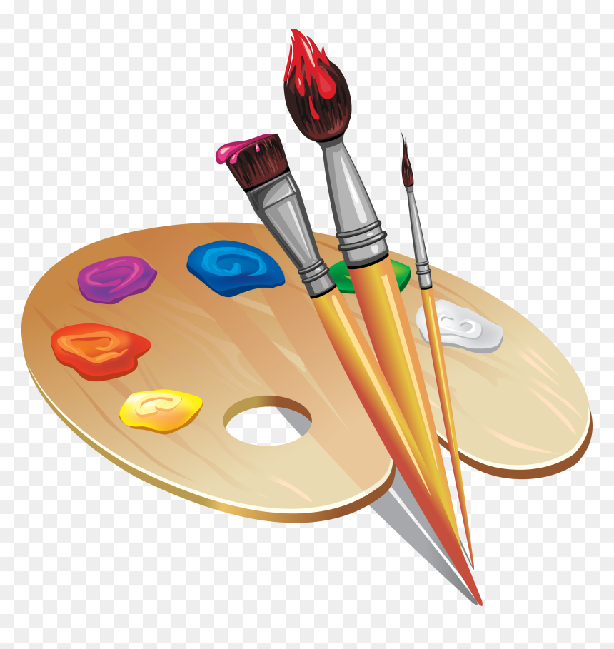 Draw A Paint Brush, HD Png Download - paintbrush png