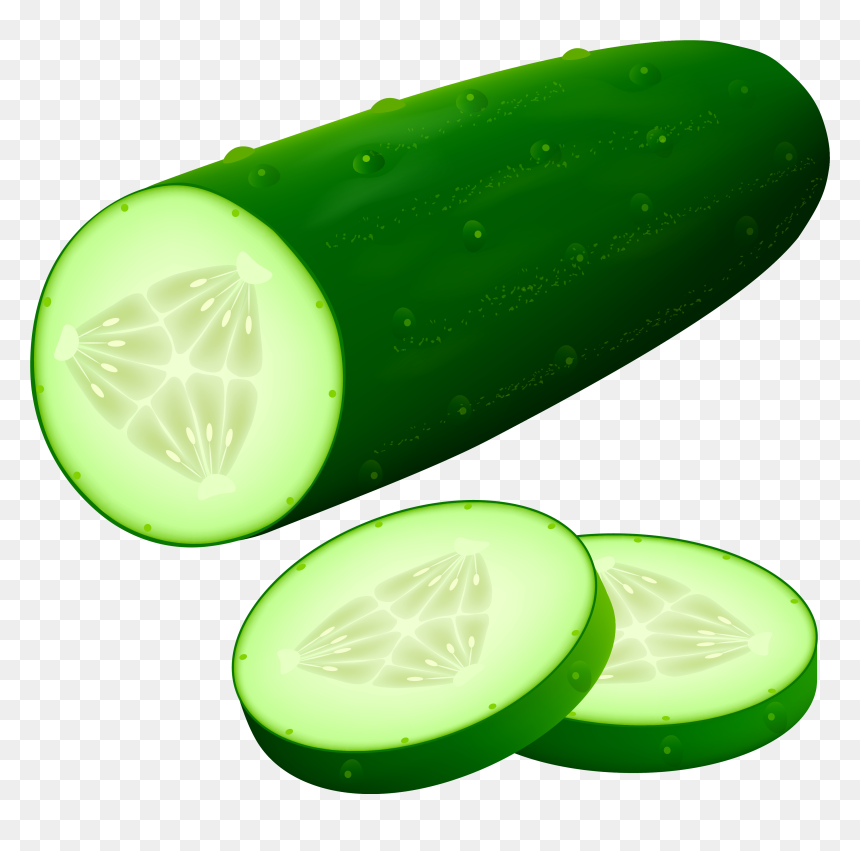 Cucumber Clipart, HD Png Download - vegetables png