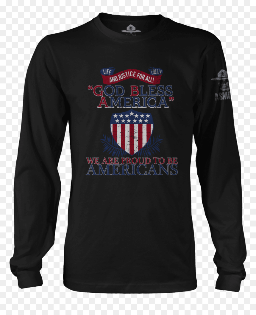 Long-sleeved T-shirt, HD Png Download - puerto rico flag png