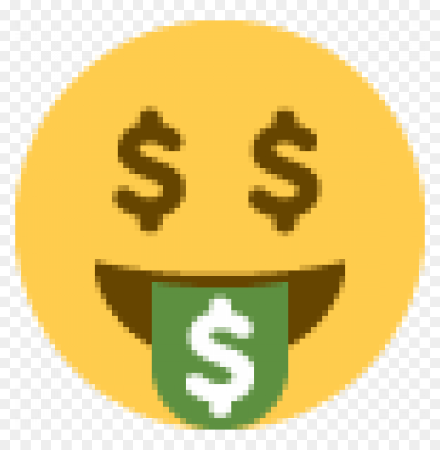 Smiley, HD Png Download - money emoji png
