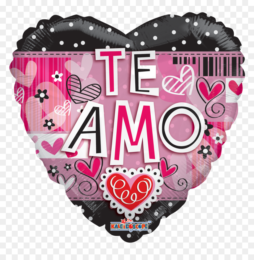Buho Con Corazones De Te Amo, HD Png Download - globos png