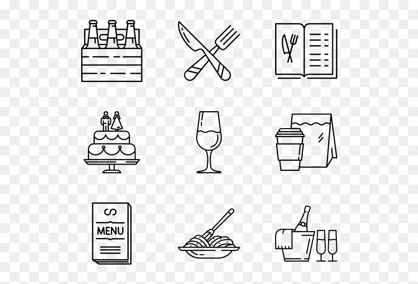 Food And Drink Png Free, Transparent Png - black rectangle png