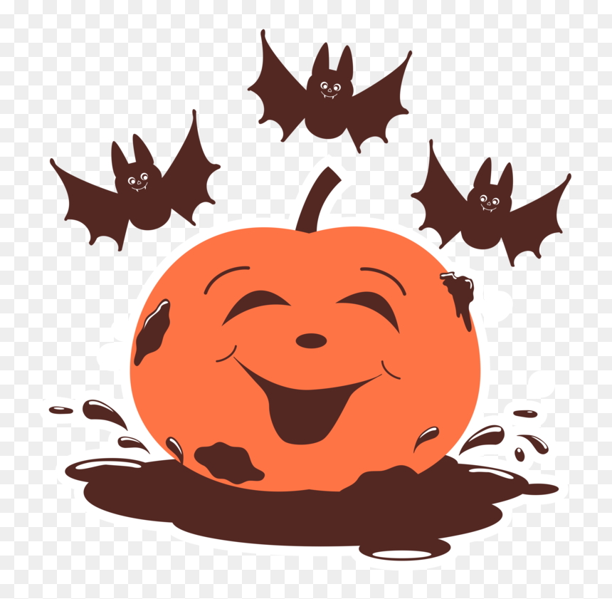 Muddy Pumpkin, HD Png Download - bats png