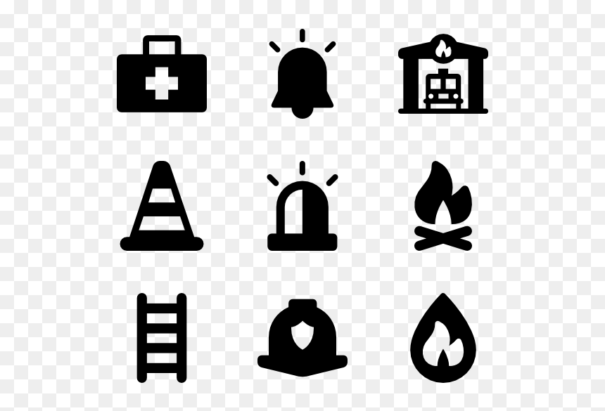 Firefighter Icon, HD Png Download - fire icon png