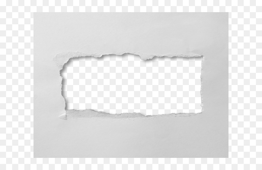 Silhouette, HD Png Download - paper tear png