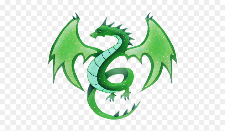 #dragon #myillustration #mythical #creature #green - Dragon, HD Png Download - mythical creatures png