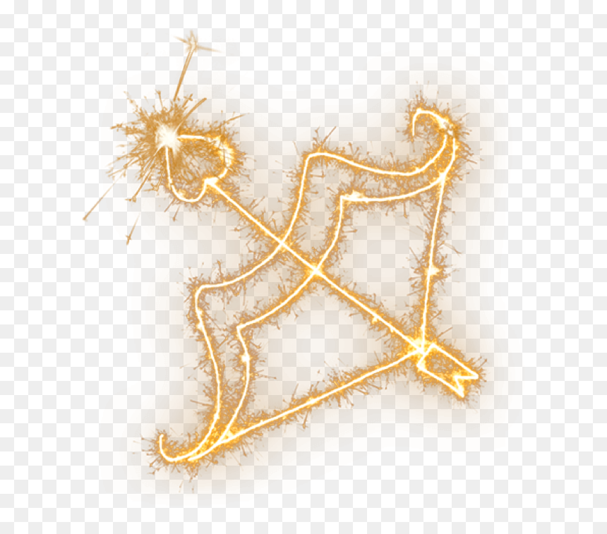 #fireworks #firecracker #gold #yellow #cupidsarrow - Brass, HD Png Download - gold firework png