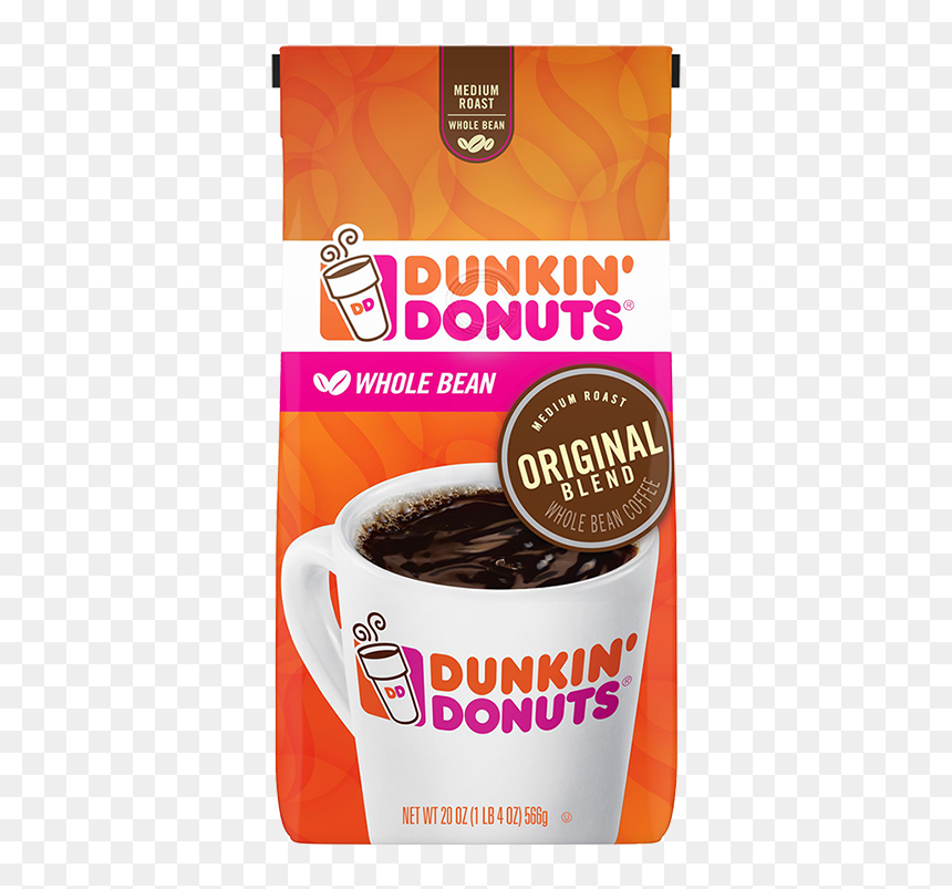 Dunkin Donuts Whole Bean Coffee, HD Png Download - dunkin donuts coffee png