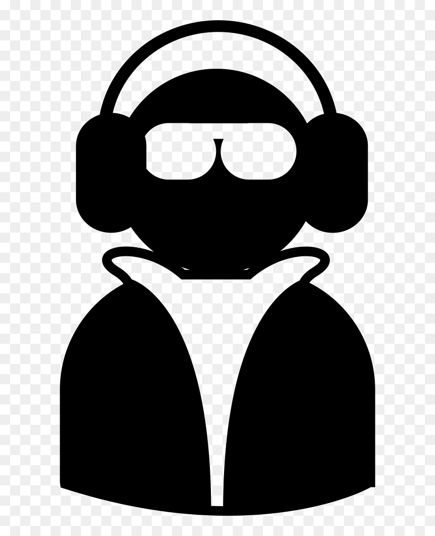 Cool Dude With Shades Earphones And Jacket - Cool Dude Icon, HD Png Download - cool shades png