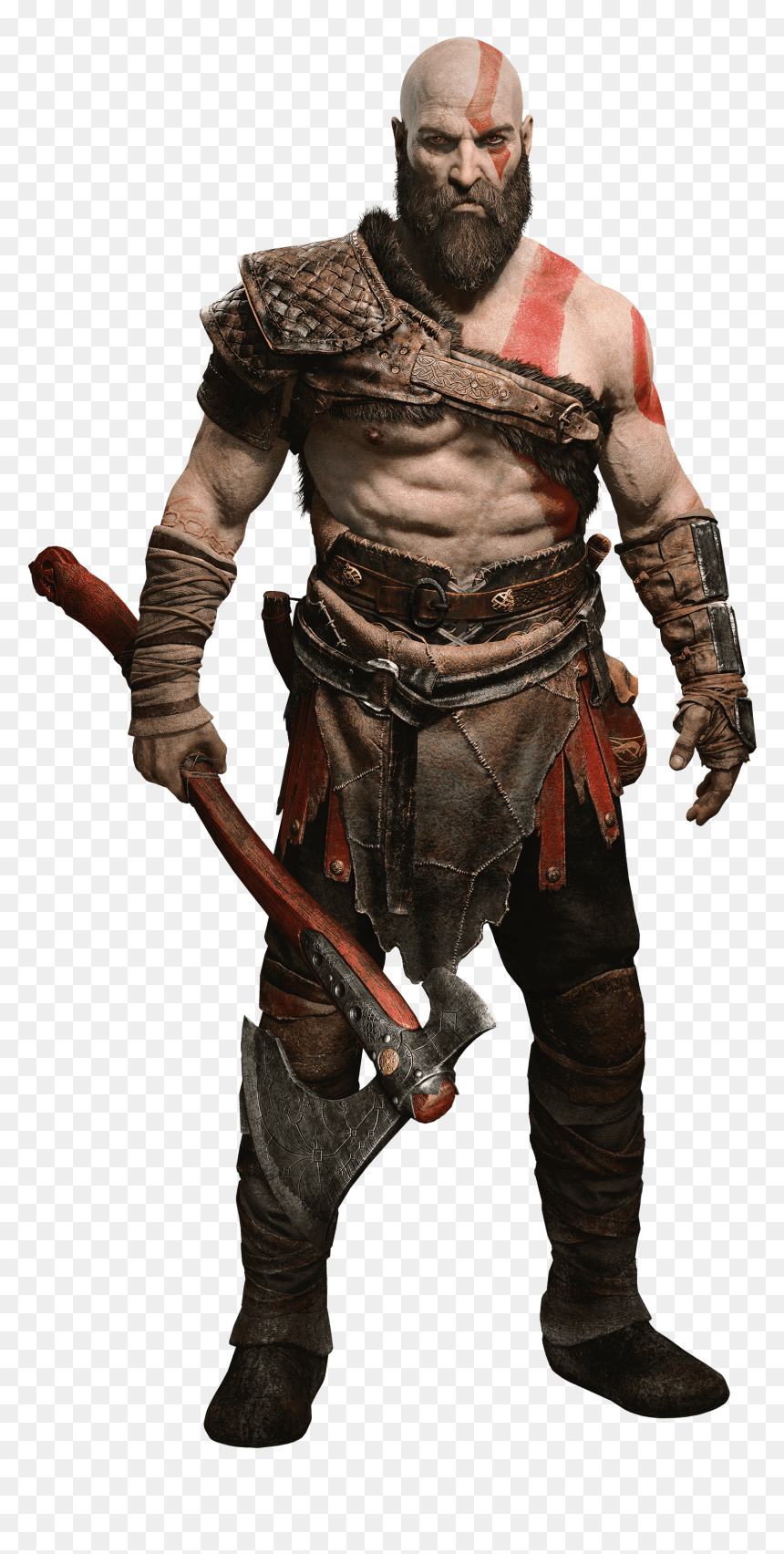 Old Drawing Kratos - Barbarian Dungeons & Dragons, HD Png Download - shadow of war png