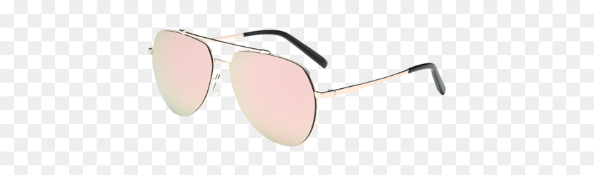 Cool Mirrored Pilot Sunglasses - Reflection, HD Png Download - cool shades png