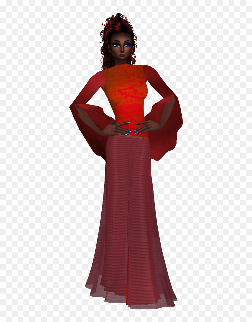 Gown, HD Png Download - imvu png